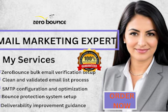 setup zerobounce bulk verification bounce protection smtp email deliverability