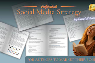 create your social media strategy for book publishing