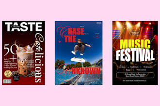 design trendy and aesthetic posters that stand out