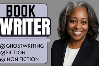 be fiction ghostwriter, book and ebook ghostwriter