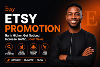 do etsy shop promotion with etsy seo listing to increase etsy sales and traffic
