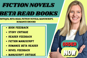 critique, beta read, fiction novels, manuscript, romance ebooks
