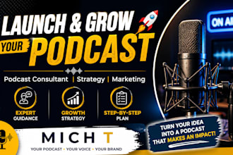 be your podcast launch consultant, strategist, and marketing coach
