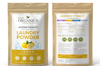 design product packaging, pouch design and box design
