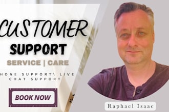 do customer support, live chat support, customer care and service