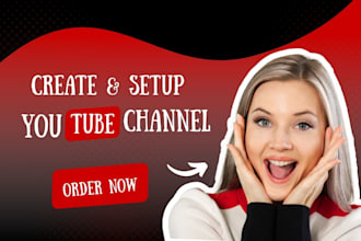 create and setup a professional youtube channel
