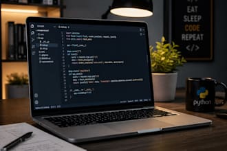 develop flask web apps, automation scripts and data analysis