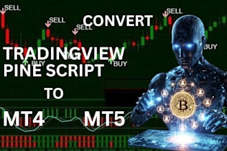 convert tradingview pine script to mt4 mt5 expert advisor or indicator