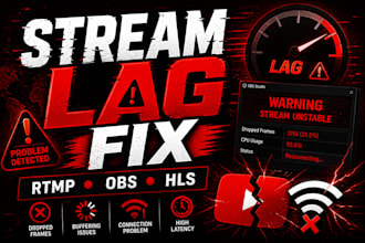 fix nginx rtmp streaming server, hls, srt, obs issues fast