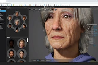 3d game character, 3d fortnite character, metahuman modeling for ue5, blender