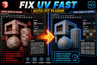 develop sketchup ruby plugin for auto fit features and faster uv mapping