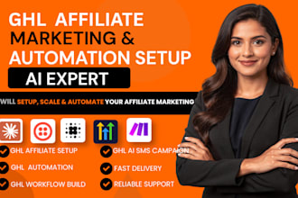set up ghl affiliate ghl automation ghl ai SMS ghl workflow ghl va