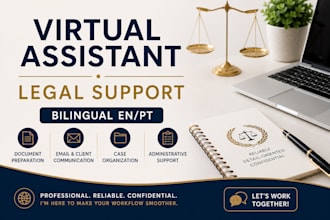 be your bilingual legal virtual assistant