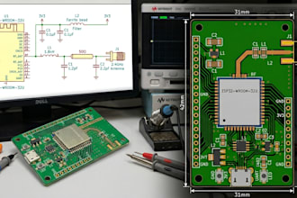 design esp32 rf pcb, antenna matching and emi optimized wireless layout