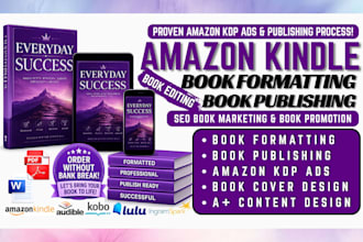 promote your book with amazon kdp ads, ebook marketing and kindle promotion