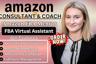 be your amazon fba and consultant amazon mentor fba coach business consultant