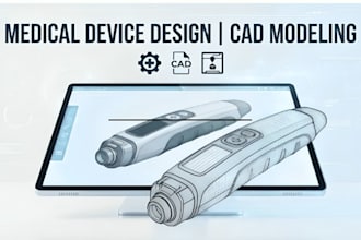 design medical devices, 3d cad modeling, medical product design