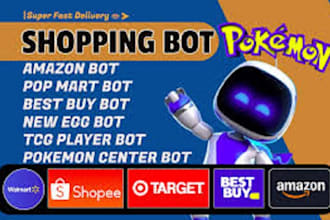 do auto buying bot target bot, auto purchase bot, pokemon bot, auto checkout bot