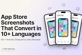 design and localize your app store screenshots in 10 languages with aso