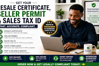 get your resale certificate seller permit sales tax id for resident non resident