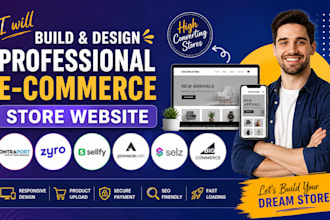 build ontraport zyro sellfy pinnaclecart selz bigcommerce store website design