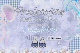 proofread your writing and improve readability