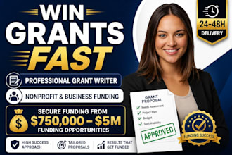 write winning grant proposal fast grant writing and application