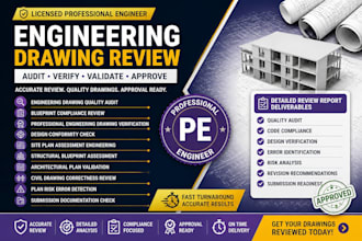 drawing quality audit blueprint compliance review structural check