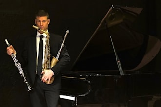 record live woodwinds flute, bansuri, oboe, clarinet for your track