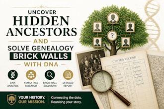 uncover hidden ancestors and solve genealogy brick walls with dna