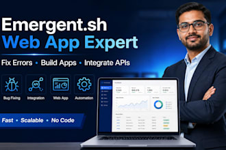 emergent sh web app emergent sh integration emergent sh expert emergent sh error