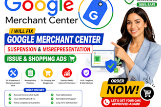 fix google merchant center suspension misrepresentation issue reinstate account