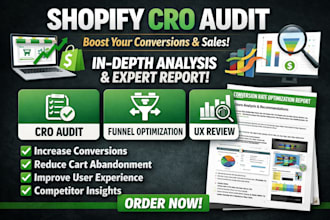 do conversion rate optimization cro audit, shopify cro, shopify audit