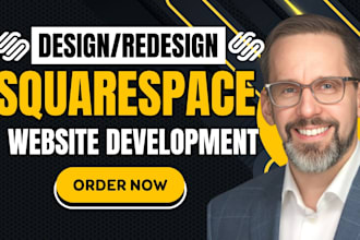 build luxury squarespace website redesign ecommerce, booking or business website