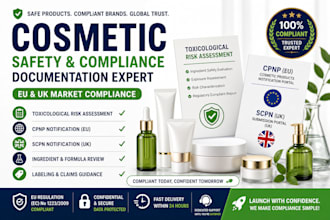 safety data sheet toxicology report for cosmetic product cpnp scpn eu uk market