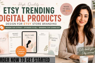 do etsy trending digital product etsy products design for etsy store branding