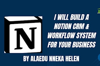 build notion CRM and workflow dashboard