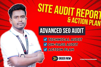 do an advanced website SEO audit and action plan