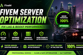 optimize your fivem server and fix lag issues fast