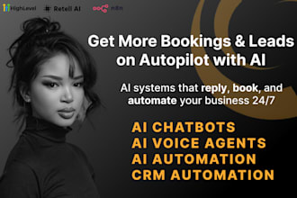 build an ai receptionist for calls, bookings and business automation
