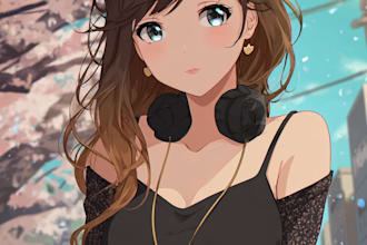 do a anime character