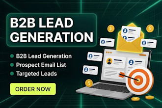 be your data entry and lead generation expert