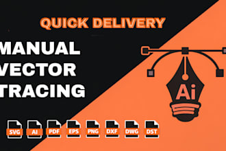 convert image to vector, manual vector tracing, redraw logo to svg in inkscape