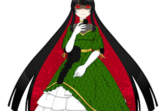 draw character sprites for your visual novel