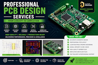 design circuit schematic, pcb design, pcb layout, altium and electronics