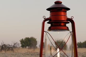 create game ready props and 3dmodels