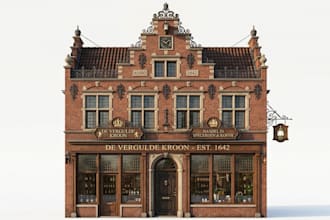 sculpt architectural facade bas relief model for cnc machining and 3d printing
