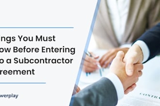 draft subcontractor agreement and partnership agreement for your business