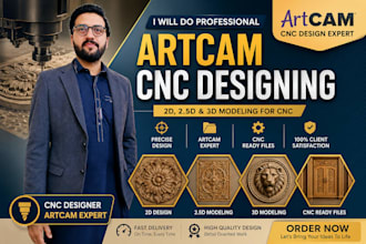 create professional artcam cnc designs