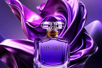 design luxury perfume ads and posters